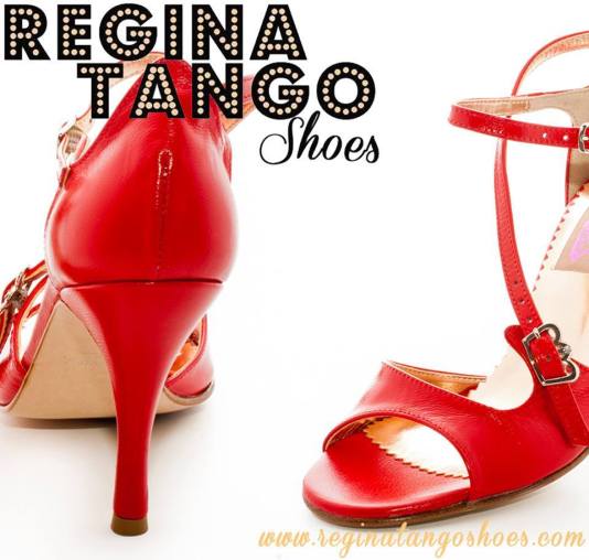 Regina Tango Shoes rossa pelle tangosolar torino negozio abbigliamento calzature tango esclusiva