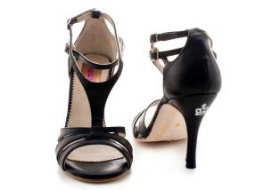 Regina Tango Shoes donna nero tangosolar negozio torino scarpe tango
