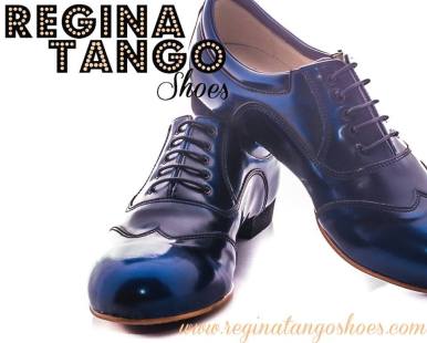 regina tango shoes uomo blu lucide esclusiva torino tangosolar negozio via parma