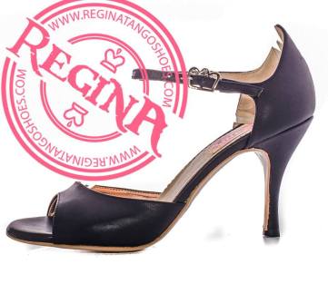 regina tango shoes scarpe donna ballare nero pelle tacco alto basso comodo qualità torino esclusiva