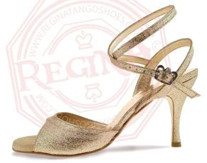 tangosolar regina tango shoes scarpa oro glitter ballo tango tacco alto stiletto sandalo